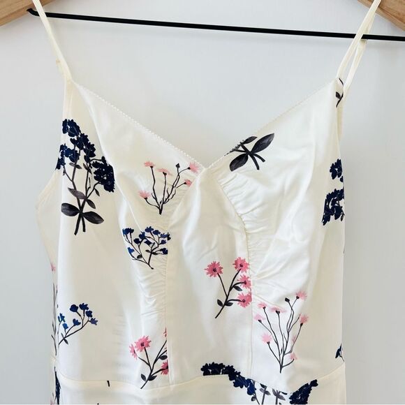 NWT Self-Portrait Vintage Prink Slip Mini Dress Sleep Mask Set 4 - Picture 5 of 10